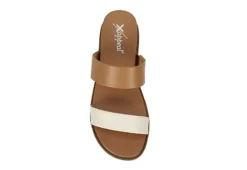 Xappeal Womens Edith Slide Sandal - Tan -Heydude Shoes Store US 01 203465 05