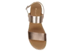 Xappeal Womens Amelia Wedge Sandal - Rose Gold -Heydude Shoes Store US 01 203496 05
