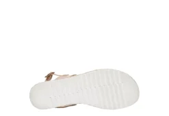 Xappeal Womens Amelia Wedge Sandal - Rose Gold -Heydude Shoes Store US 01 203496 06