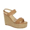 Xappeal Womens Vera Wedge Sandal - Camel -Heydude Shoes Store US 01 203503 00