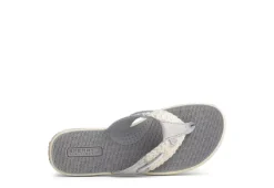 Sperry Womens Parotfish Flip Flop Sandal - Grey -Heydude Shoes Store US 01 203531 04