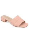 Journee Collection Womens Elidia Slip On Sandal - Blush -Heydude Shoes Store US 01 203586 00