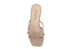 Journee Collection Womens Blayke Wedge Slip On Sandal - Taupe -Heydude Shoes Store US 01 203694 05