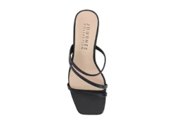 Journee Collection Womens Takarah Wedge Slip On Sandal - Black -Heydude Shoes Store US 01 203888 05