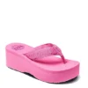 Reef Womens Sandy Hi Flip Flop Sandal - Pink 2 Reef Womens Sandy Hi Flip Flop Sandal - Pink -Heydude Shoes Store US 01 203907 00