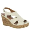 Jellypop Womens Lisbon Wedge Sandal - Natural -Heydude Shoes Store US 01 203922 00