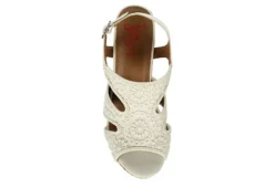 Jellypop Womens Lisbon Wedge Sandal - Natural -Heydude Shoes Store US 01 203922 05