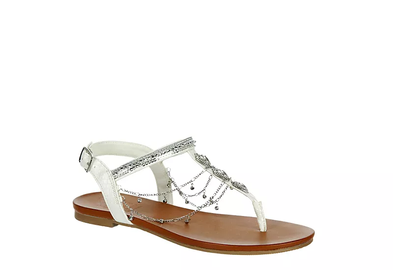 Jellypop Womens Daizy Sandal - White 3 Jellypop Womens Daizy Sandal - White