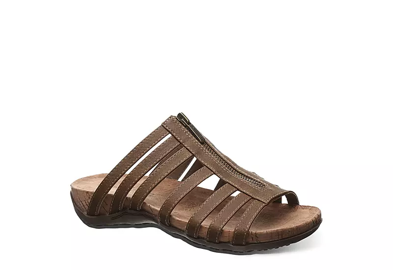 Bearpaw Womens Sabrina Slide Sandal - Brown 3 Bearpaw Womens Sabrina Slide Sandal - Brown