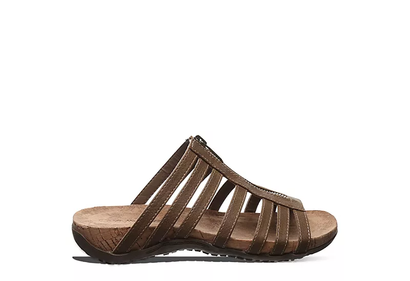 Bearpaw Womens Sabrina Slide Sandal - Brown 4 Bearpaw Womens Sabrina Slide Sandal - Brown - Image 2