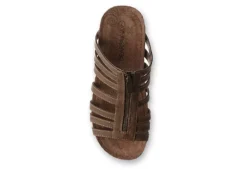 Bearpaw Womens Sabrina Slide Sandal - Brown 14 Bearpaw Womens Sabrina Slide Sandal - Brown -Heydude Shoes Store US 01 204073 05