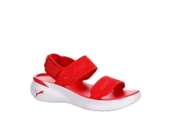 Puma Womens Sportie Sandal - Red