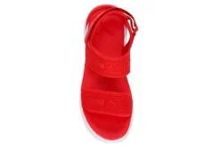 Puma Womens Sportie Sandal - Red -Heydude Shoes Store US 01 222039 05