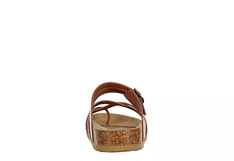 Bjorndal Womens Sami Footbed Sandal - Cognac 7 Bjorndal Womens Sami Footbed Sandal - Cognac - Image 5