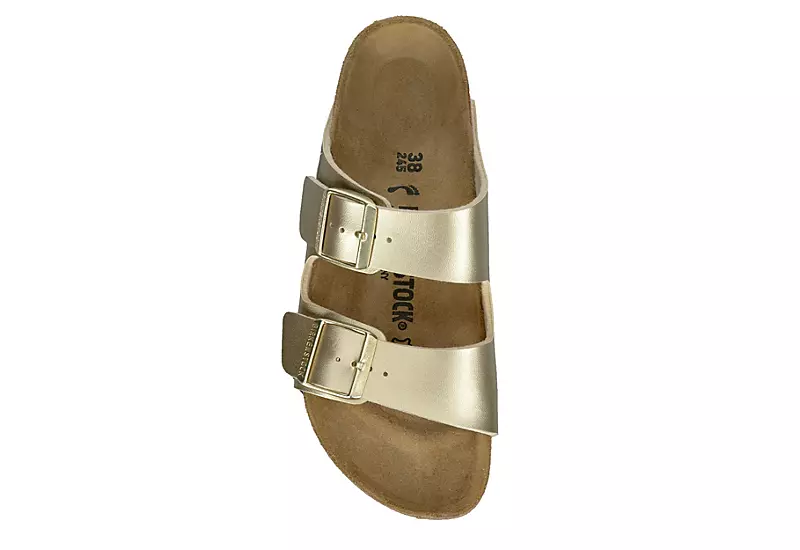 Birkenstock Womens Arizona Footbed Sandal - Gold 8 Birkenstock Womens Arizona Footbed Sandal - Gold - Image 6