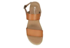 Xappeal Womens Amelia Wedge Sandal - Brown -Heydude Shoes Store US 01 261161 05