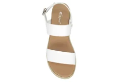 Xappeal Womens Amelia Wedge Sandal - White -Heydude Shoes Store US 01 261162 05