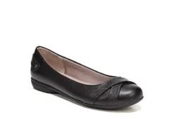 Lifestride Womens Adalene Flat - Black