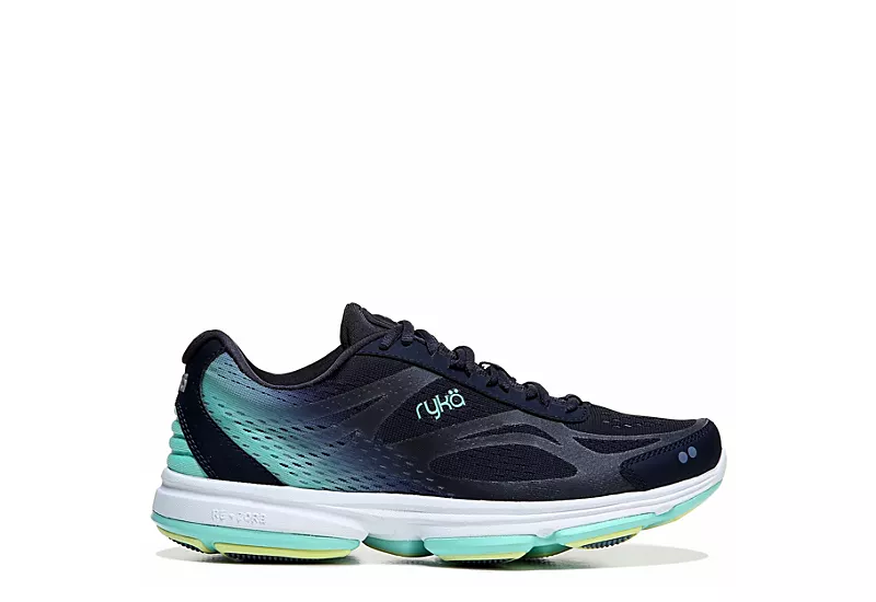 Ryka Womens Devotion Plus 2 Walking Shoe - Navy 4 Ryka Womens Devotion Plus 2 Walking Shoe - Navy - Image 2