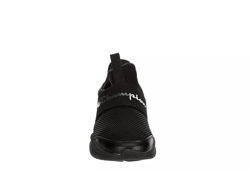 Champion Womens Legend Lo Sneaker - Black 5 Champion Womens Legend Lo Sneaker - Black - Image 3