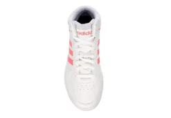 Adidas Womens Hoops 3.0 Mid Top Sneaker - White 14 Adidas Womens Hoops 3.0 Mid Top Sneaker - White -Heydude Shoes Store US 01 400745 05