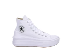 Converse Womens Chuck Taylor All Star Move High Top Sneaker - White -Heydude Shoes Store US 01 400794 01