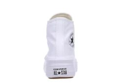 Converse Womens Chuck Taylor All Star Move High Top Sneaker - White -Heydude Shoes Store US 01 400794 04