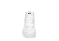 Vans Womens Filmore High Top Platform Sneaker - White -Heydude Shoes Store US 01 400983 02