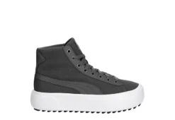 Puma Womens Kaia High Top Platform Sneaker - Dark Grey -Heydude Shoes Store US 01 401233 01