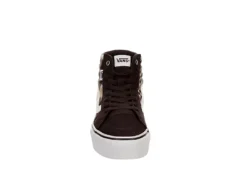 Vans Womens Filmore High Top Platform Sneaker - Brown -Heydude Shoes Store US 01 401274 02