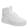 Puma Womens Karmen Rebelle Mid Sneaker - White -Heydude Shoes Store US 01 401295 00