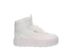 Puma Womens Karmen Rebelle Mid Sneaker - White -Heydude Shoes Store US 01 401295 01