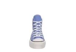 Converse Womens Chuck Taylor All Star High Top Platform Sneaker - Light Blue 11 Converse Womens Chuck Taylor All Star High Top Platform Sneaker - Light Blue -Heydude Shoes Store US 01 401339 02