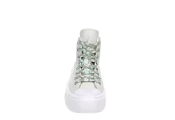 Converse Womens Chuck Taylor All Star Move High Top Sneaker - Bone -Heydude Shoes Store US 01 401340 02