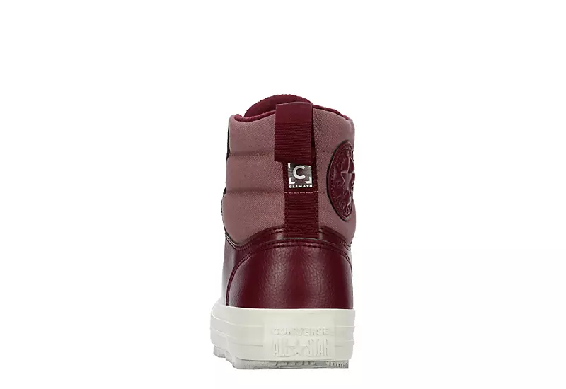 Converse Womens Chuck Taylor All Star Berkshire Boot - Burgundy 7 Converse Womens Chuck Taylor All Star Berkshire Boot - Burgundy - Image 5
