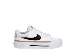 Nike Womens Court Legacy Lift Sneaker - White -Heydude Shoes Store US 01 401377 01