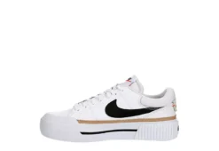Nike Womens Court Legacy Lift Sneaker - White -Heydude Shoes Store US 01 401377 03