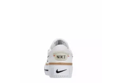 Nike Womens Court Legacy Lift Sneaker - White -Heydude Shoes Store US 01 401377 04