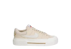 Nike Womens Court Legacy Lift Sneaker - Bone -Heydude Shoes Store US 01 401378 01