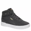 Puma Womens Carina 2.0 Chevron Mid Sneaker - Dark Grey -Heydude Shoes Store US 01 401446 00