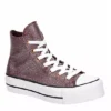 Converse Womens Chuck Taylor All Star High Top Platform Sneaker - Burgundy -Heydude Shoes Store US 01 401475 00