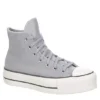 Converse Womens Chuck Taylor All Star High Top Platform Sneaker - Pale Grey 2 Converse Womens Chuck Taylor All Star High Top Platform Sneaker - Pale Grey -Heydude Shoes Store US 01 401481 00