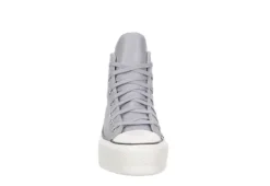 Converse Womens Chuck Taylor All Star High Top Platform Sneaker - Pale Grey 11 Converse Womens Chuck Taylor All Star High Top Platform Sneaker - Pale Grey -Heydude Shoes Store US 01 401481 02