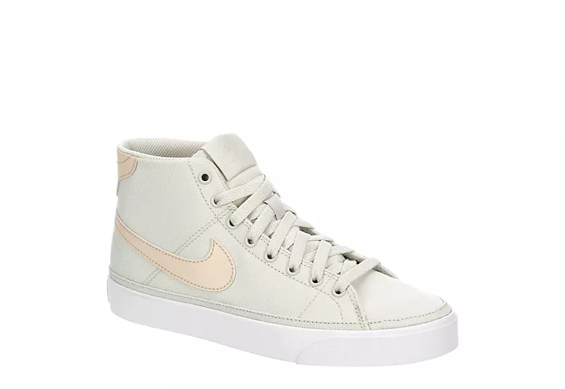 Nike Womens Court Legacy Mid Sneaker - Bone 3 Nike Womens Court Legacy Mid Sneaker - Bone