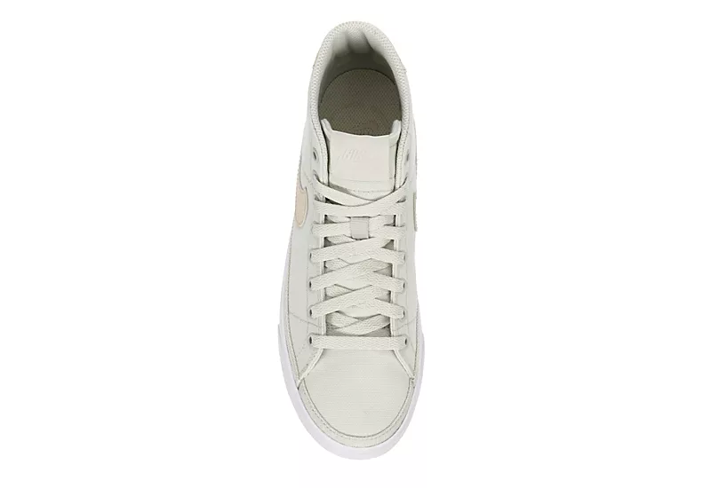 Nike Womens Court Legacy Mid Sneaker - Bone 8 Nike Womens Court Legacy Mid Sneaker - Bone - Image 6