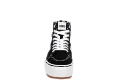 Vans Womens Filmore High Top Tapered Platform Sneaker - Black -Heydude Shoes Store US 01 401517 02