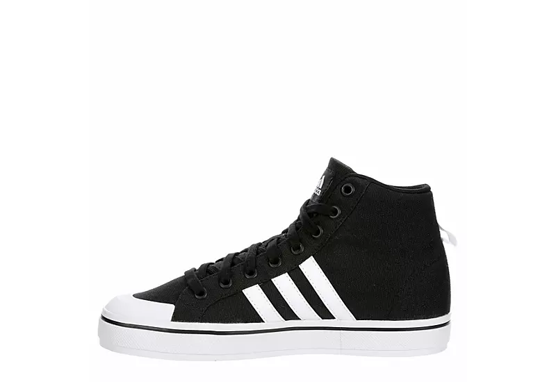 Adidas Womens Bravada 2.0 Mid Sneaker - Black 5 Adidas Womens Bravada 2.0 Mid Sneaker - Black - Image 4