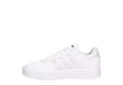 Adidas Womens Court Platform Sneaker - White -Heydude Shoes Store US 01 401586 03