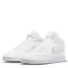 Nike Womens Court Vision Mid Sneaker - White -Heydude Shoes Store US 01 401631 00