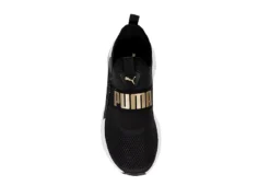 Puma Womens Softride Enzo Evo Slip-on Sneaker - Black -Heydude Shoes Store US 01 401663 05